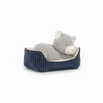 Jellycat Napping Nipper Cat New Zealand | YTHDI1023